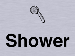Dementia Shower sign